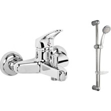 Arçe Banyo Bataryası Fonksiyonlu Sürgülü Duş Seti 2'li