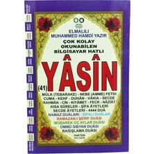 Mor Renk Orta Boy Yasini Şerif 192 Sayfa