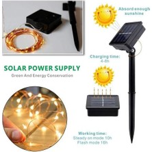 Schulzz Solar Güneş Enerjili Dış Bahçe Aydınlatma Su Geçirmez LED