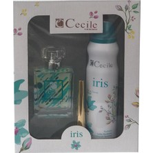 Cecıle Parfüm Set Bayan Iris Edt 55ml+ Deo 150ml
