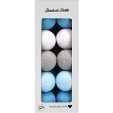 Boule De Petite Sky Blue Işıklı Top Aydınlatma