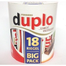 Ferrero Duplo Büyük Paket 327 gr  18'li Sütlü Çikolata