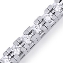 Mas Diamond 0.96 Karat Su Yolu Pırlanta Bilezik