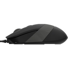 A4Tech FM10 USB 1600DPI Siyah - Gri Mouse