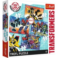 Trefl Hasbro Transformers 4'lü 35+48+54+70 Parça Yapboz