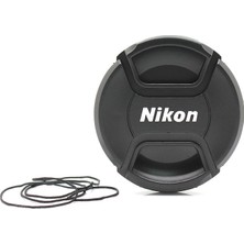 Ayex Nikon İçin 55 mm Snap Ön Lens Kapağı Lens Cap Objektif Kapağı