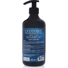 Lyonsey Kara Sarımsak Şampuanı 400 ml 5 Adet