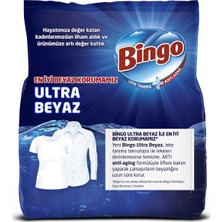 Bingo Matik Toz Çamaşır Deterjanı 4 kg Ultra Beyaz 4'lü