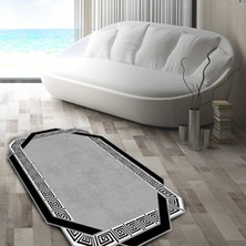 Bazaar Forum Deri Kaymaz Taban Dijital Baskı Yeni Model Halı CEYDA-1045 80 x 140 cm
