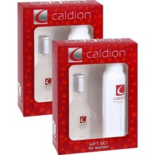 Caldion Bayan Parfüm Set 50 ml EDT+150 ml Deo x 2 Adet Set