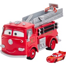 Disney Pixar Cars Renk Değiştiren Özel Şimşek McQueen ile Akrobatik Red GPH80