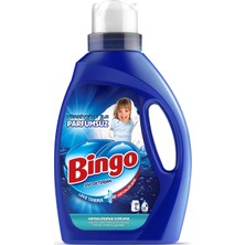 Bingo Parfümsüz Sıvı Çamaşır Deterjanı 2145 ml