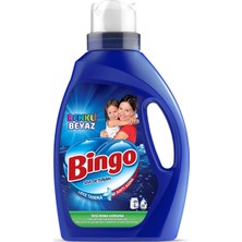 Bingo Renkli  Beyaz Sıvı Çamaşır Deterjanı 2145 ml