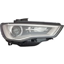 Depo Audi A3 Sağ Far 2012-2016 (Koyu Renk) [8V0941044C]