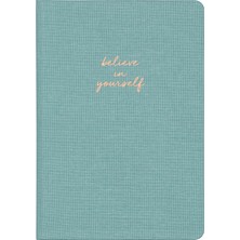 Matt Notebook Sert Kapak Defter Çizgili 14 x 20 cm Turkuaz