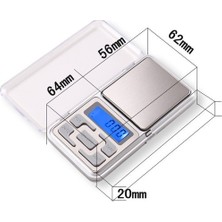 CT Dijital Hassas Cep Terazi Tartı 200 gr - 0.01 gr