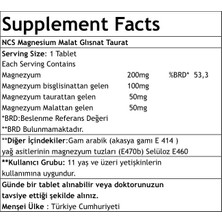 Ncs Magnesium 200MG 90 Tablet + Hap Kutusu