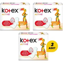 Kotex Active Sıngle Normal 8li ( 3 Adet )