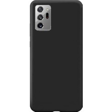 Gpack Samsung Galaxy Note 20 UItra Kılıf Premier Silikon Esnek Koruma Siyah
