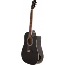 Washburn WA90CEB Elektro Akustik Gitar +  (Kılıf Pena )