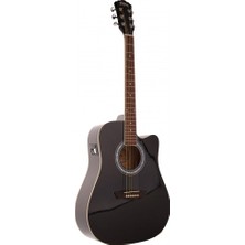 Washburn WA90CEB Elektro Akustik Gitar +  (Kılıf Pena )