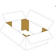 Empa Karton Köşebent 40 x 40 cm 4 mm 2 Metre 50'li