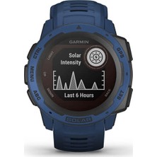 Garmin Instinct Solar Akıllı Saat Mavi