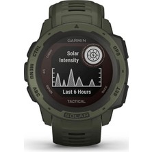 Garmin Instinct Solar Akıllı Saat Tactical Yeşil