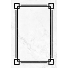 Bazaar Forum Dokuma Taban Yeni Model Dekoratif Saçaklı Halı 80 x 140 cm MS-0071