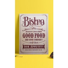 Luvi Bistro Ahşap Baskı Tablo