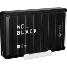 WD Black D10 Game Drive For XBox 12TB 3.5" USB 3.2 Harici Disk WDBA5E0120HBK-EESN