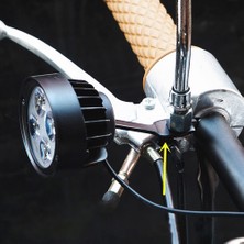 Knmaster Badger 12W Ayna Bağlantılı Motosiklet Sis Farı Takımı