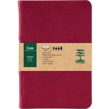 Sedir Defter Çam Serisi Çizgili Defter 9 x 14 cm Fuşya