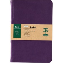 Sedir Defter Çam Serisi Çizgili Defter 9 x 14 cm Lila