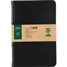 Sedir Defter Çam Serisi Çizgili Defter 9 x 14 cm Siyah