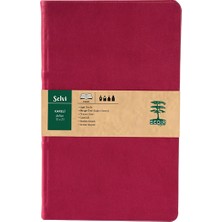 Sedir Defter Selvi Serisi Kareli Defter 13 x 21 cm Fuşya