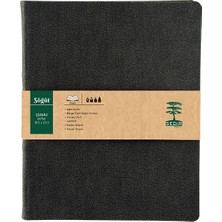 Sedir Defter Söğüt Serisi Çizgili Defter 18,5 x 23,5 cm Koyu Gri