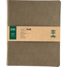 Sedir Defter Söğüt Serisi Kareli Defter 18,5 x 23,5 cm Vizyon