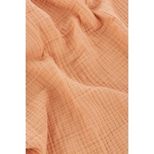 Caline Baby 4 Kat Müslin Battaniye 120 x 120 cm - Yavruağzı