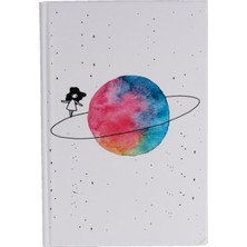 Attach Satürn Kız Özel Tasarım Defter