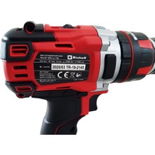 Einhell Te-Cd 18/50 Li-I Bl  Kömürsüz Darbeli Matkap - 18V 3 Ah Çift Akülü Set