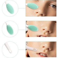 Buffer 2 Adet Dudak Fırçası Peeling  Gözenek Siyah Nokta Temizleyici  Çift Yönlü Fırça