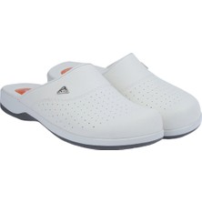 Ceyo 9846 Flex-1 Jelli Sabo Hastane İş Erkek Terlik Beyaz