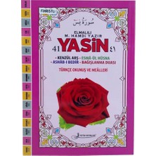 Pembe Renk Büyük Boy 41 Yasini Şerif 160 Sayfa