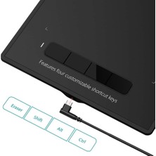 XP-Pen Star G960S 12.5x8.25" Grafik Tablet 8192 Basınç 4 Tuşlu