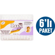 Lux Pamuklu Çubuk Bebe 60'lı - 6 Kutu