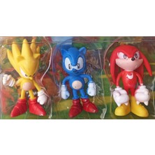 Kids Sonic Figürleri Sonic Mania Set 6'lı