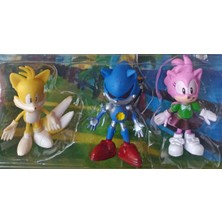 Kids Sonic Figürleri Sonic Mania Set 6'lı