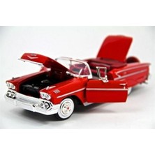 Motormax Diecast 1958 Chevy Impala 1:24 Model Araç - Kırmızı