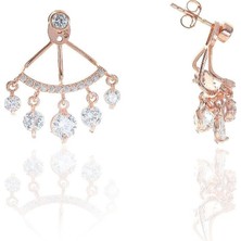 Söğütlü Si̇lver Zirkon Taşlı Küpe